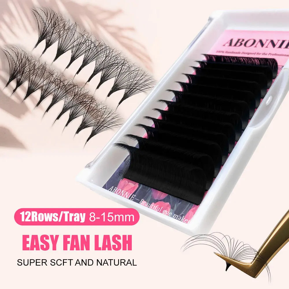 Anime Lashes Blooming Fans