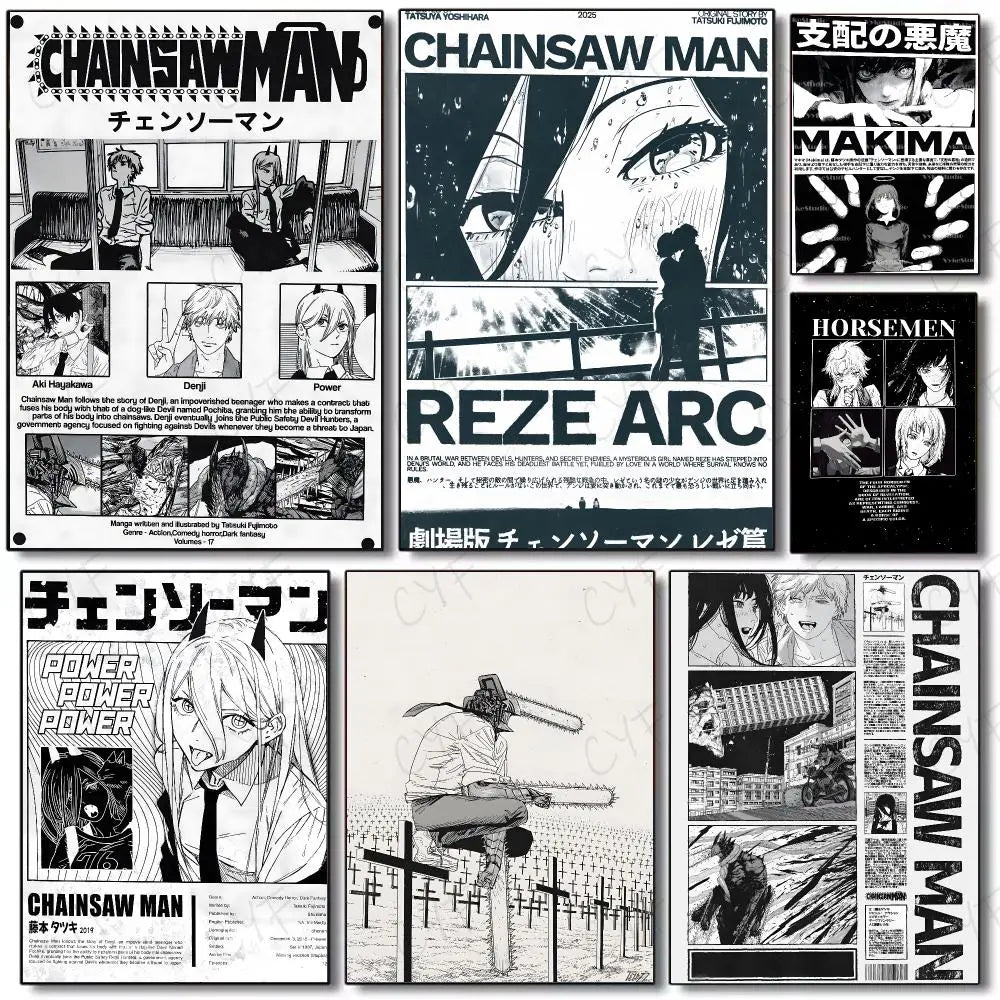 Chainsaw Man Devil Poster