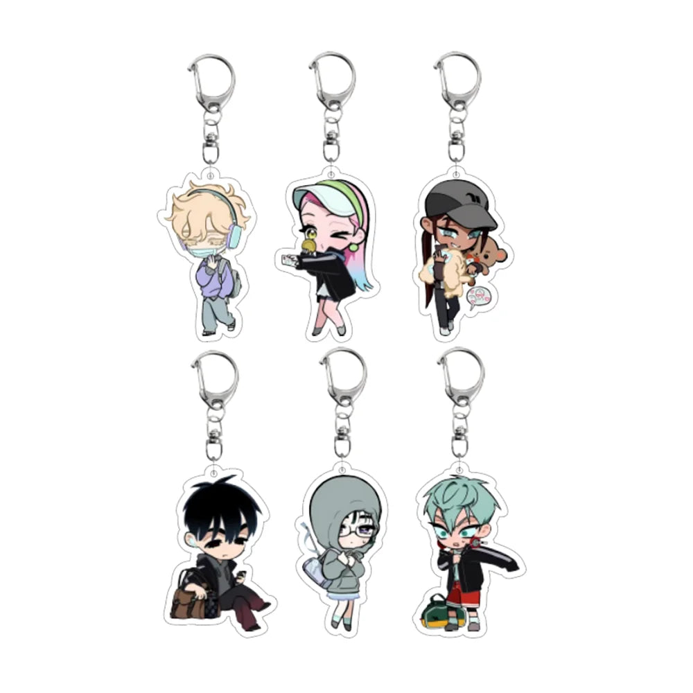 Alien Stage Character Keychain