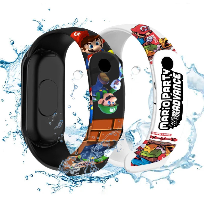 Kids LED Watch Touch Control Digital Silicone Strap