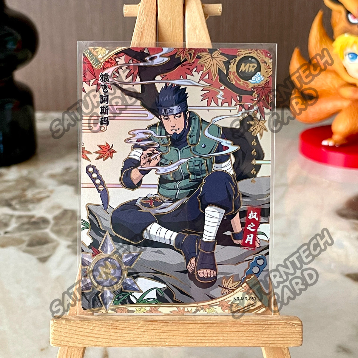 KAYOU Naruto MR Card 38-72 Series Single Card Naruto Uzumaki Naruto Hyuga Hinata Collection Anime Card Kids Toy Gift