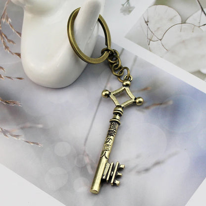 Anime Attack On Titan Shingeki no Kyojin Keychain Pendant Key Chain Scouting Legion Emblem Cosplay Jewelry Gift for Women Men