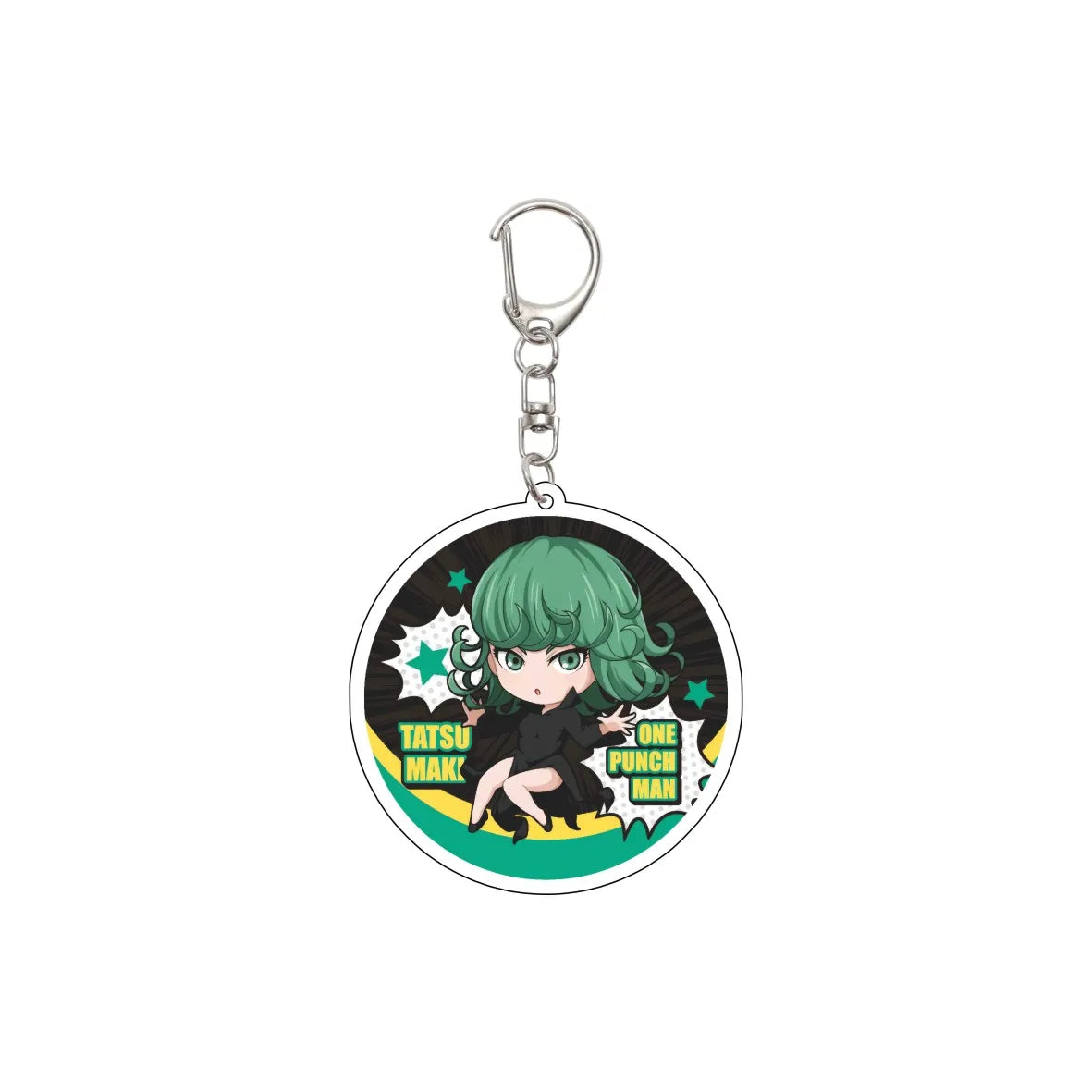 One Punch Man Saitama Keychain