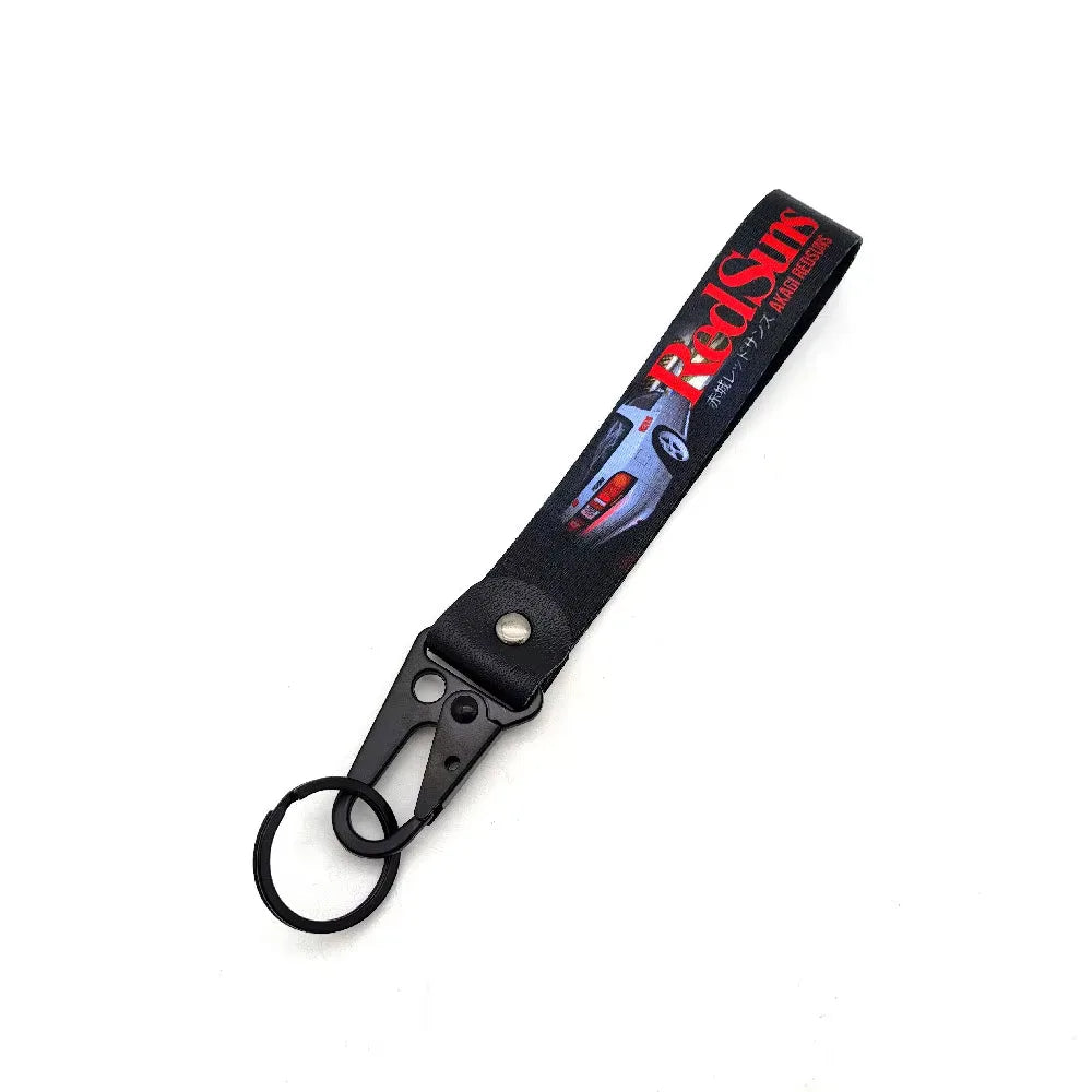 Initial D Keychain Lanyard