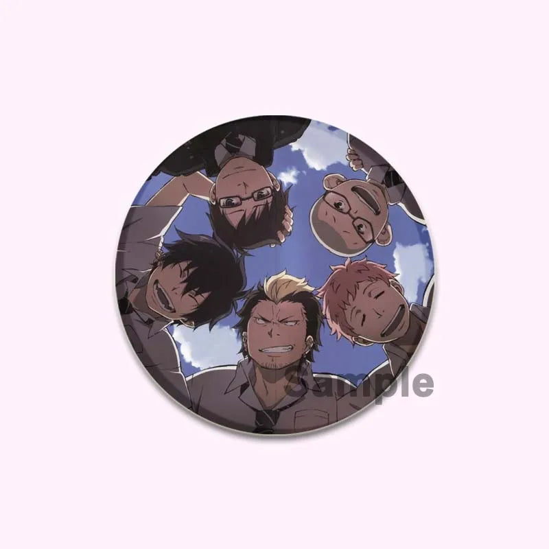 Blue Exorcist Okumura Rin Brooch Pins