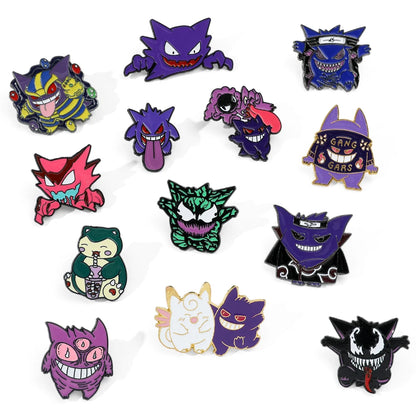 Pokemon Gengar Enamel Lapel Pin