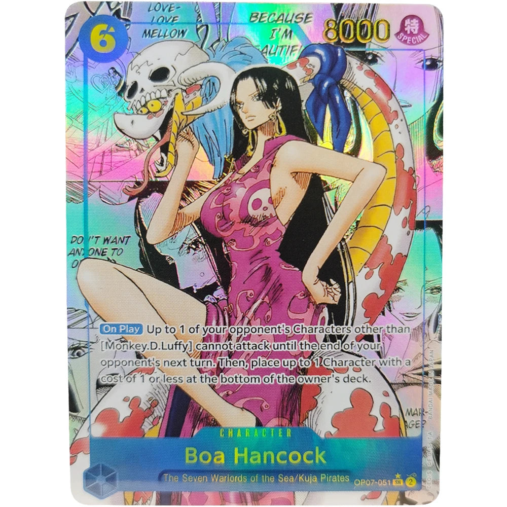 ONE PIECE Collection Cards GAME Monkey.D.Luffy Portgas.D.Ace Sabo  EN DIY High Quality Self Made Game Anime Cards Gift Toy