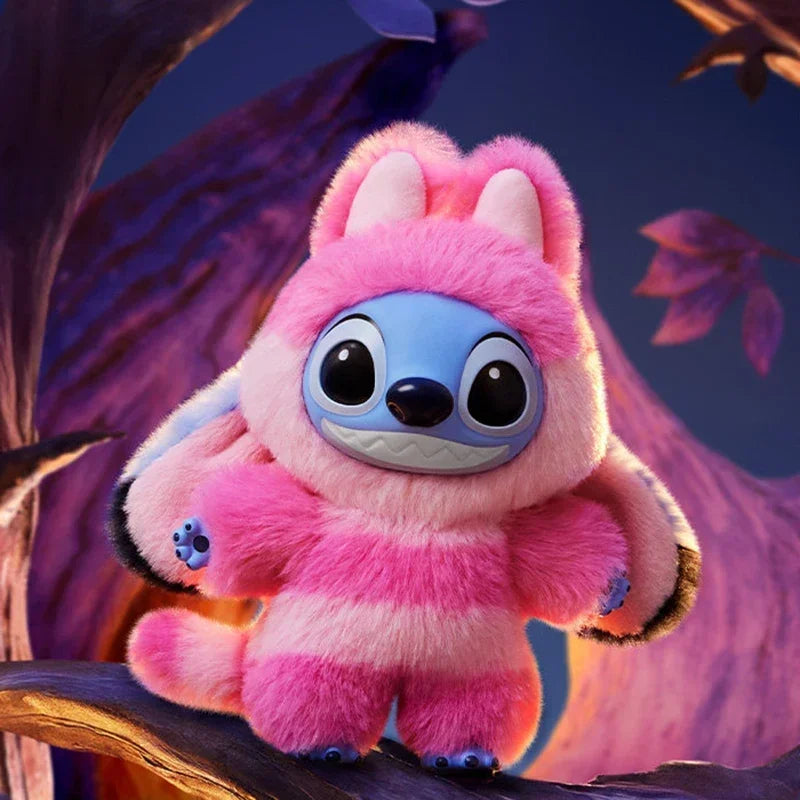 POP MART Disney Stitch Adventure Series Cute Vinyl Plush Blind Box Anime Figure Desktop Decoration Blind Bag Toy