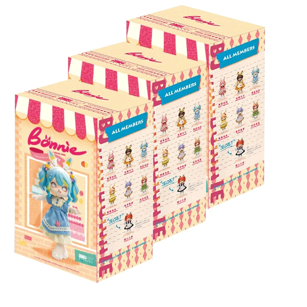 Bonnie Blind Box Toys Cute 1/12 Bjd Obtisu11 Jointed Doll Mystery Surprise Box Action Figure Kawaii Dolls Christmas Gift