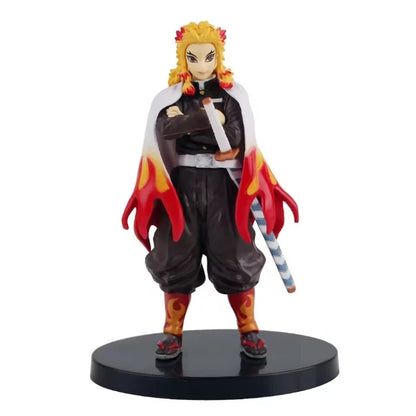 Anime Figure Demon Slayer Figures Kimetsu No Yaiba Doll Tanjiro Nezuko Zenitsu Figurine Inosuke Warrior Action Figure Model Toys