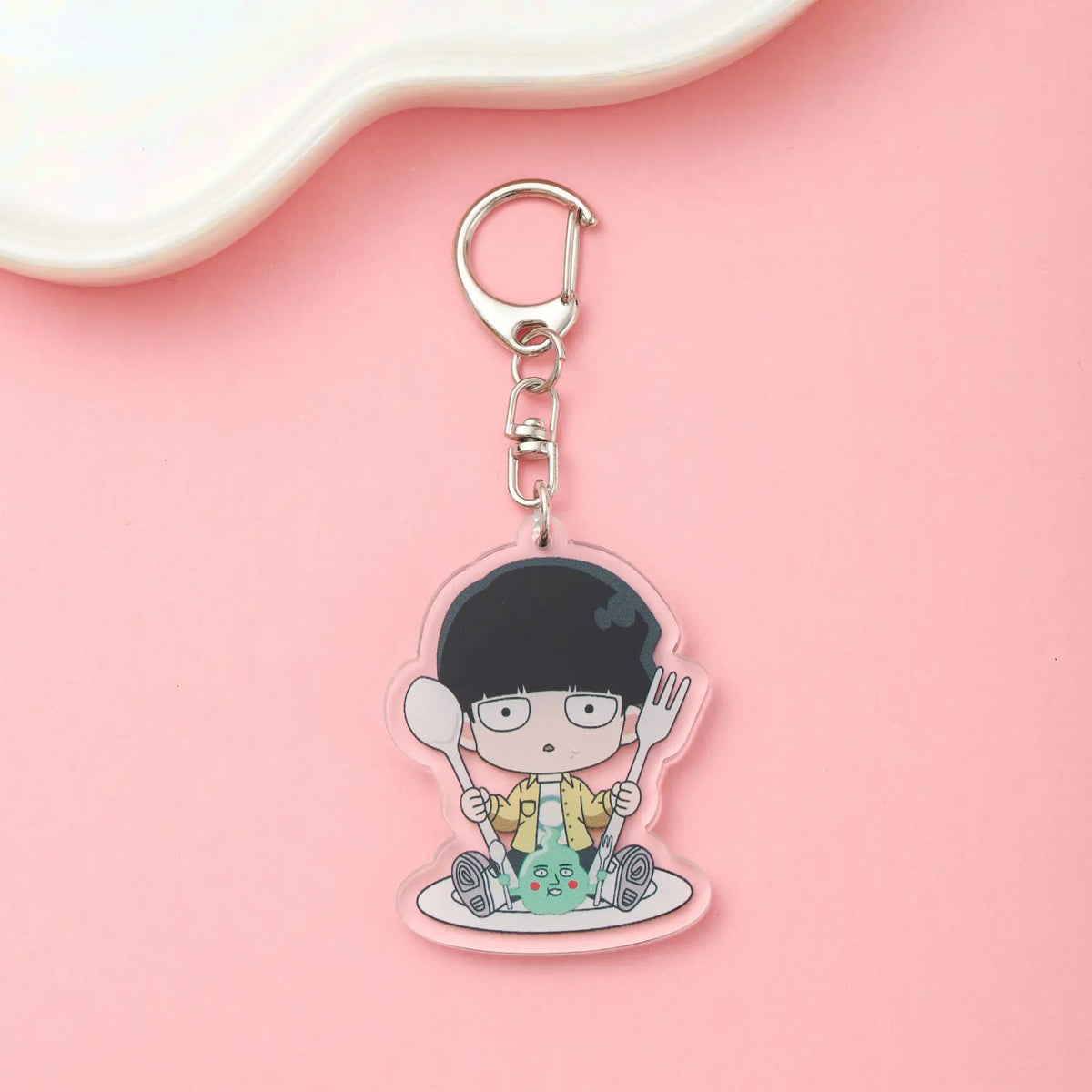 Mob Psycho 100 Shigeo Acrylic Keychain
