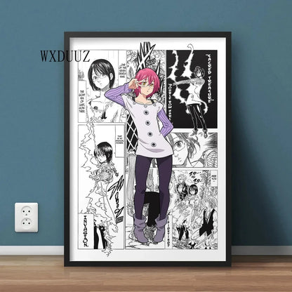 The Seven Deadly Sins Ban King Canvas Print