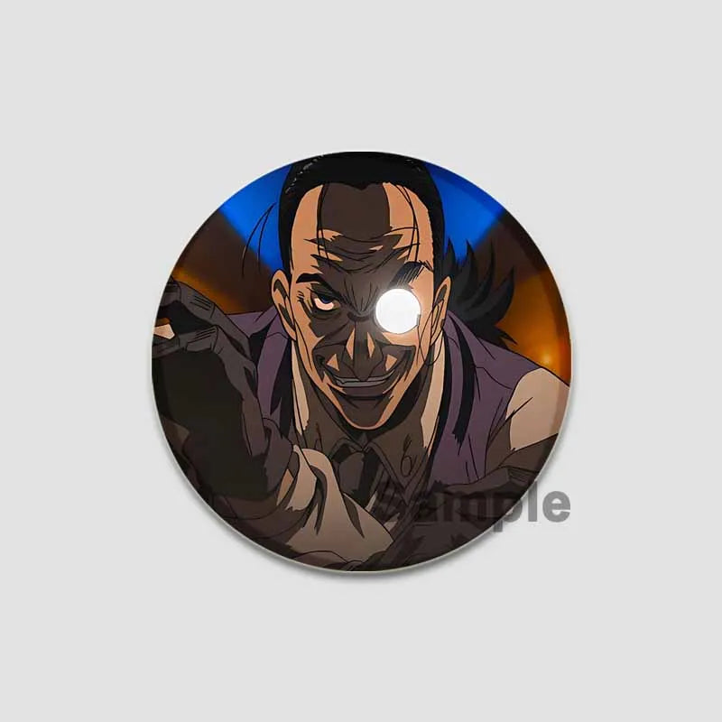 Hellsing Ultimate Alucard Pin Button