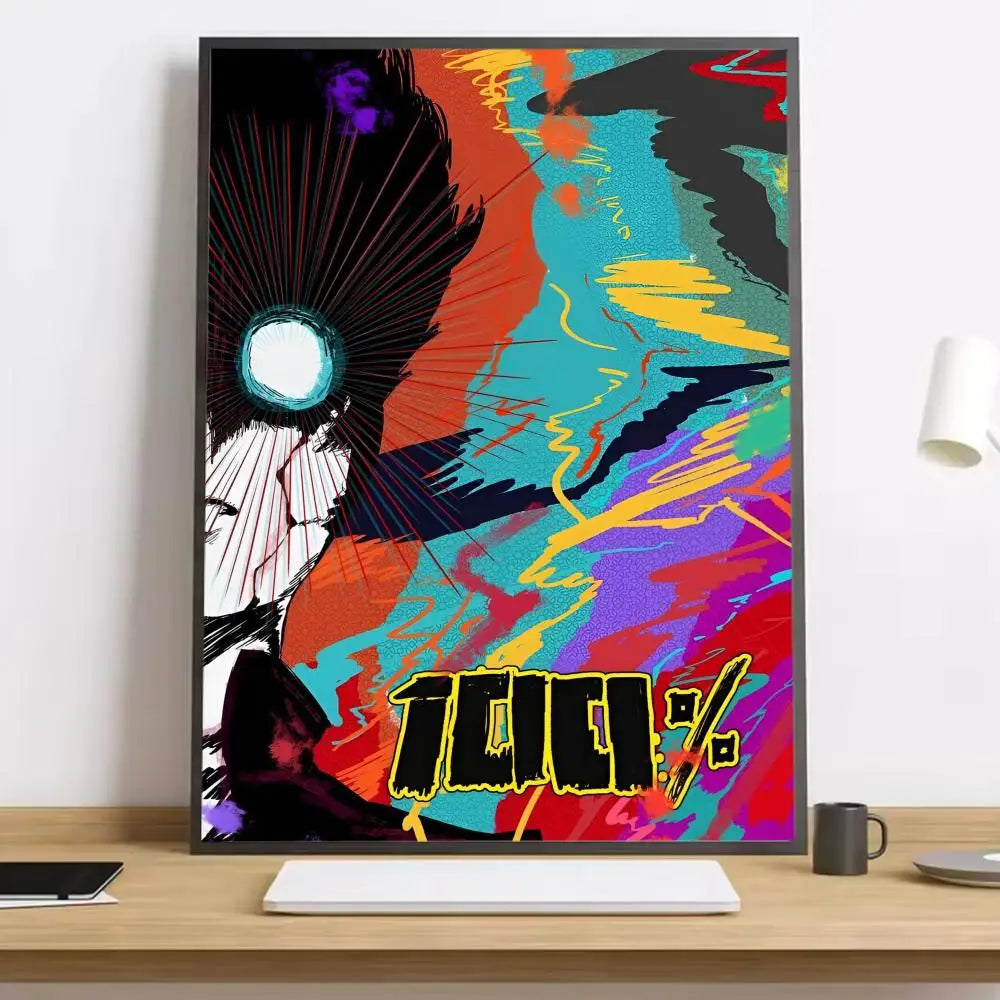 Mob Psycho 100 Reigen Canvas Poster