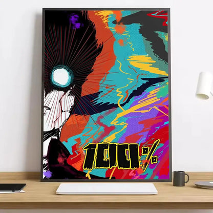 Mob Psycho 100 Reigen Canvas Poster