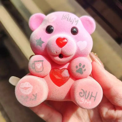 Pacifier Love Bear Keychain Popular Cute Doll