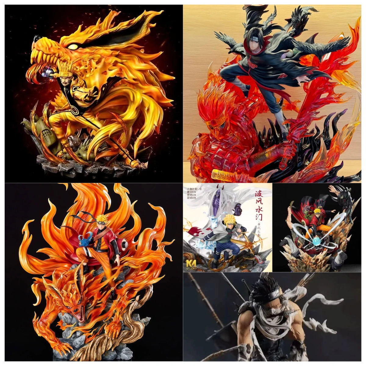 Naruto Action Figure Blind Box With Secret Chase Version. High Quality Anime Model For Collectors & Naruto Fans.