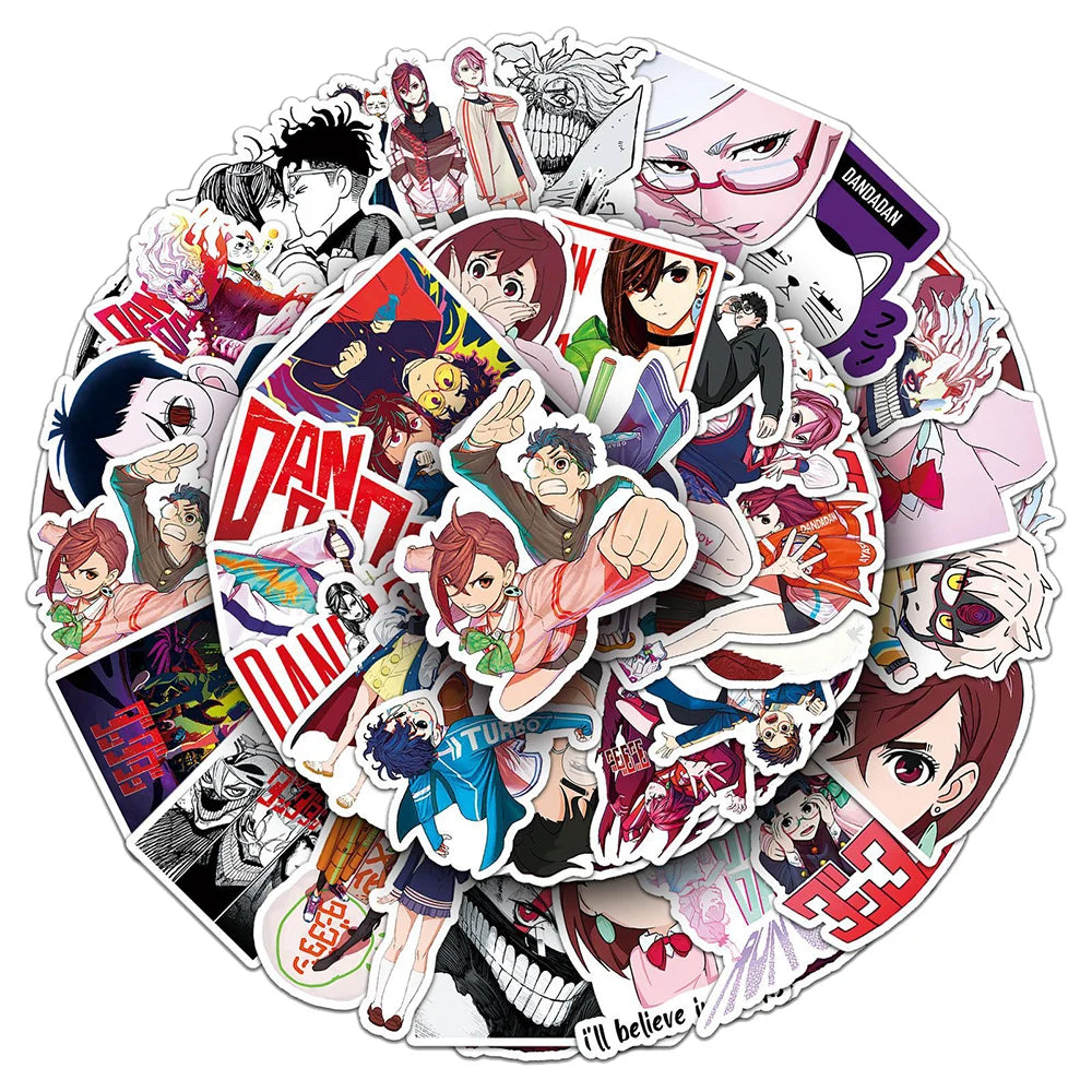Dandadan Stickers Waterproof Decals