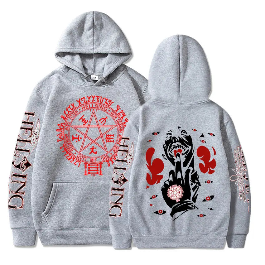 Hellsing Ultimate Alucard Oversized Hoodie
