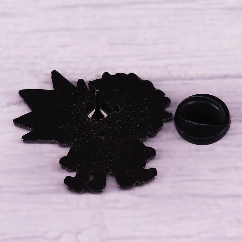 Anime Hunter X Hunter Gon and Killua Enamel Pin Bff Brooches Badge Jewelry Decoration