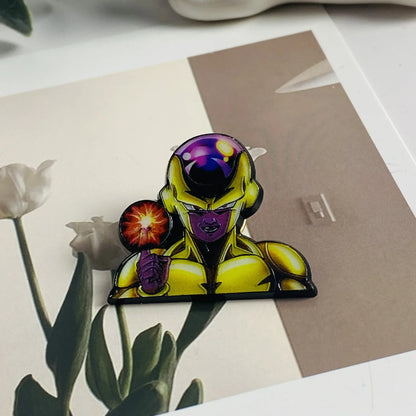 Anime Dragon Ball Funny Metal brooch badge accessory Cartoon Character Creative Pin Clothes Decorative Jewelry Gifts Friends toy