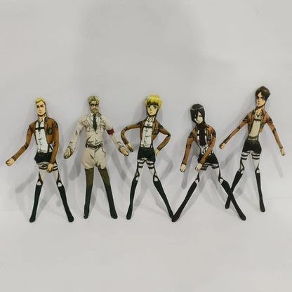 Anime Attacks on Titan Eren Jaeger Cosplay Body Wire Skeleton Action Figure Pillow Accessories Ornament Room Decoration Gifts