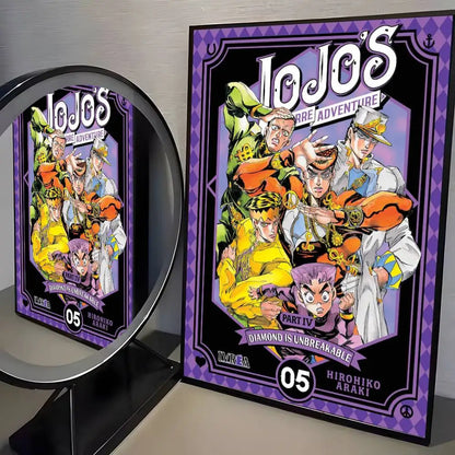 JoJo’s Bizarre Adventure Retro Canvas
