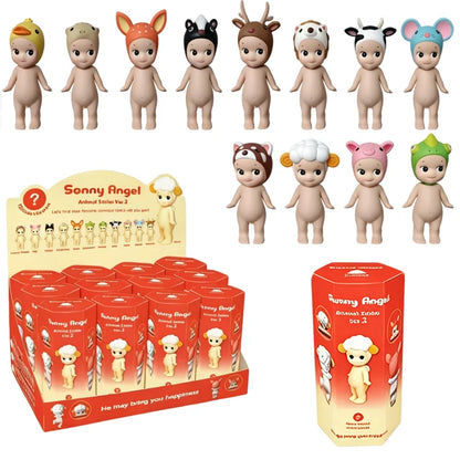 New Cute Angel Animal Blind Box Marine Animal Series Anime Figures Cute Animal Ver.1 Ver.2 Ver.3 Ver.4 Ornaments Dolls Gift