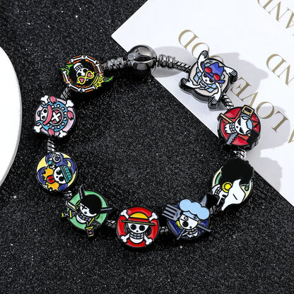 One Piece Luffy Charm Bracelet
