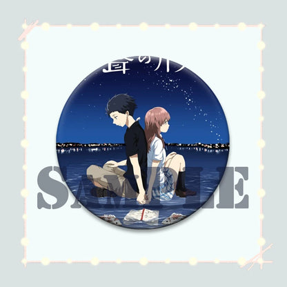 A Silent Voice Ishida Shouya Button Pin