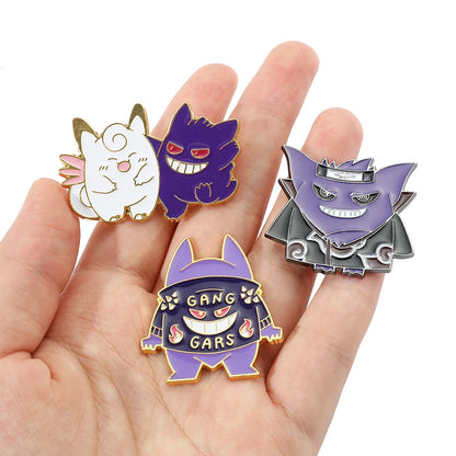 Pokemon Gengar Enamel Lapel Pin
