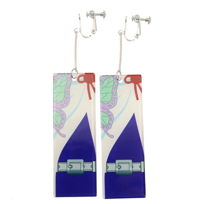 Demon Slayer Tanjiro Hanafuda Earrings