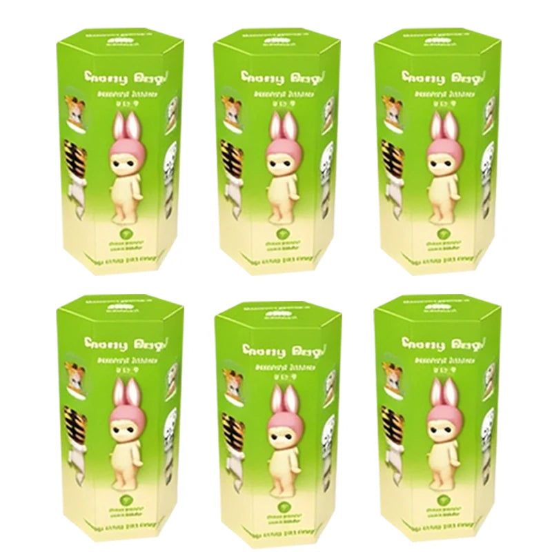 New Cute Angel Animal Blind Box Marine Animal Series Anime Figures Cute Animal Ver.1 Ver.2 Ver.3 Ver.4 Ornaments Dolls Gift