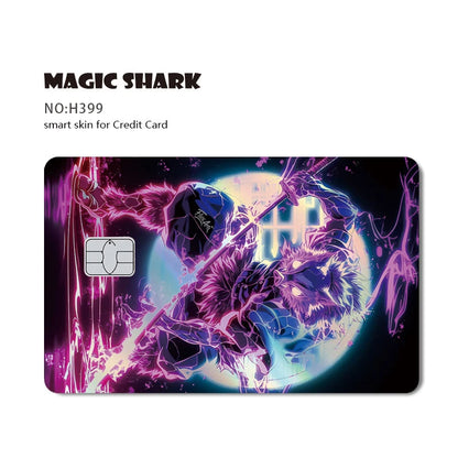 Demon Slayer Shark Holographic Card Skin
