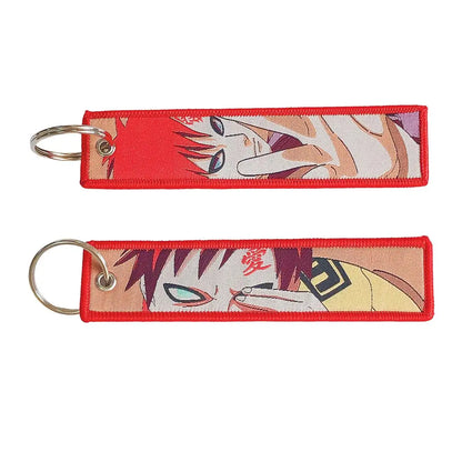 Classic Cartoon Embroidery Keychain