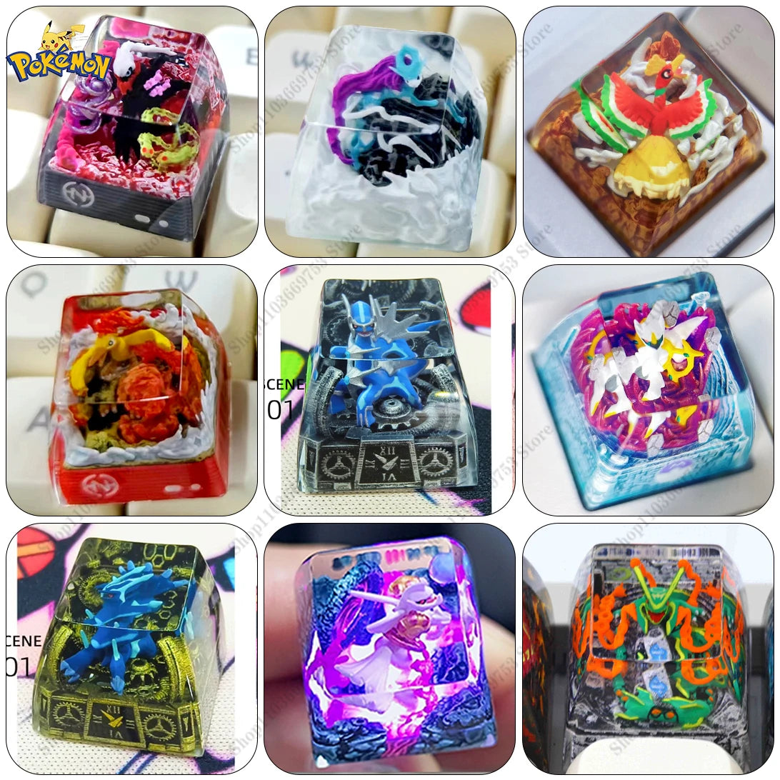 Pokemon Giratina Resin Keycaps