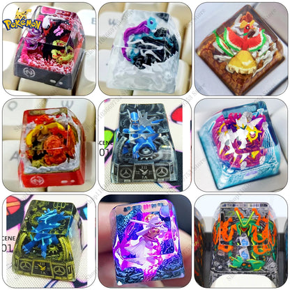 Pokemon Giratina Resin Keycaps