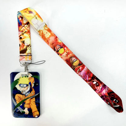 Anime Cartoon Credential Holder Lanyard