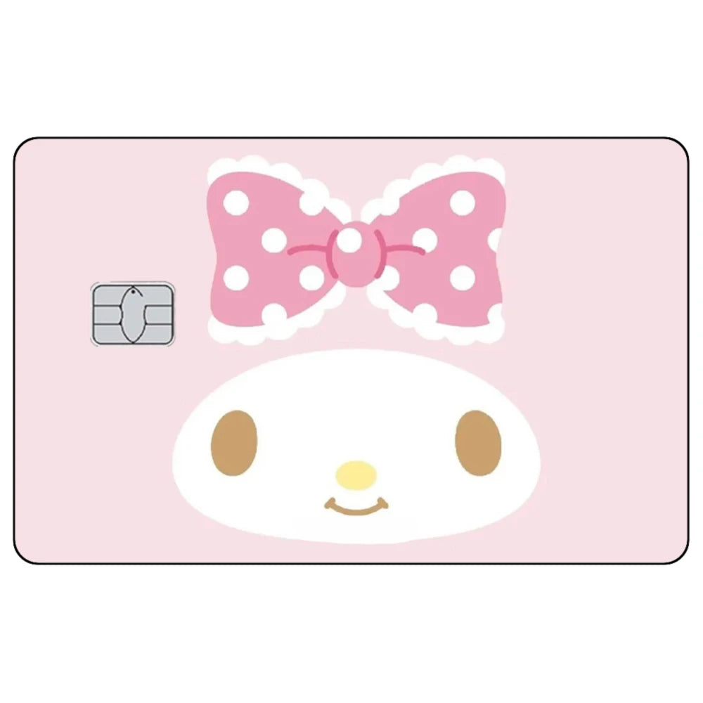 Kawaii Kitty Credit Card Sticker
