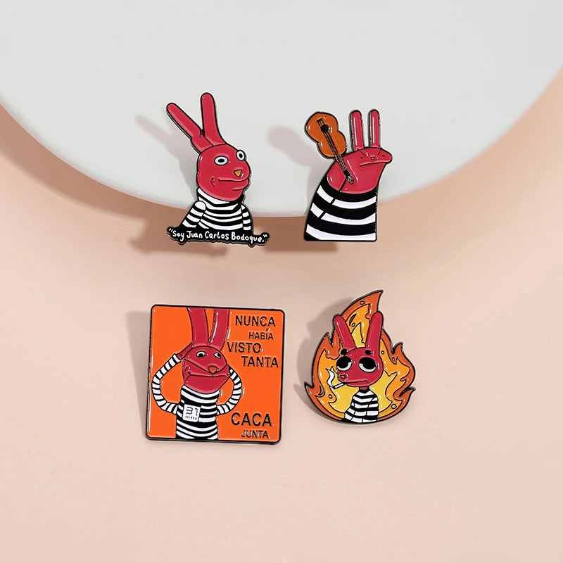 Anime Cats Penguin Enamel Pins