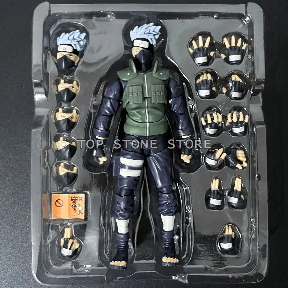 SHF Namikaze Minato Hatake Kakashi Action Figure Anime NARUTO Shippuden Figures Model Toys 16cm Collection Movable Doll Gifts