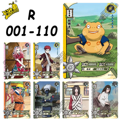 Naruto KAYOU Card Full Set Rare BP NR SE GP CP SP CR MR PR SV SLR OR AR NR UR ZR TR Cards Uzumaki Naruto Anime Collectible Card
