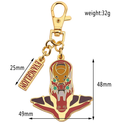 Neon Genesis Evangelion Ayanami Rei Keychain