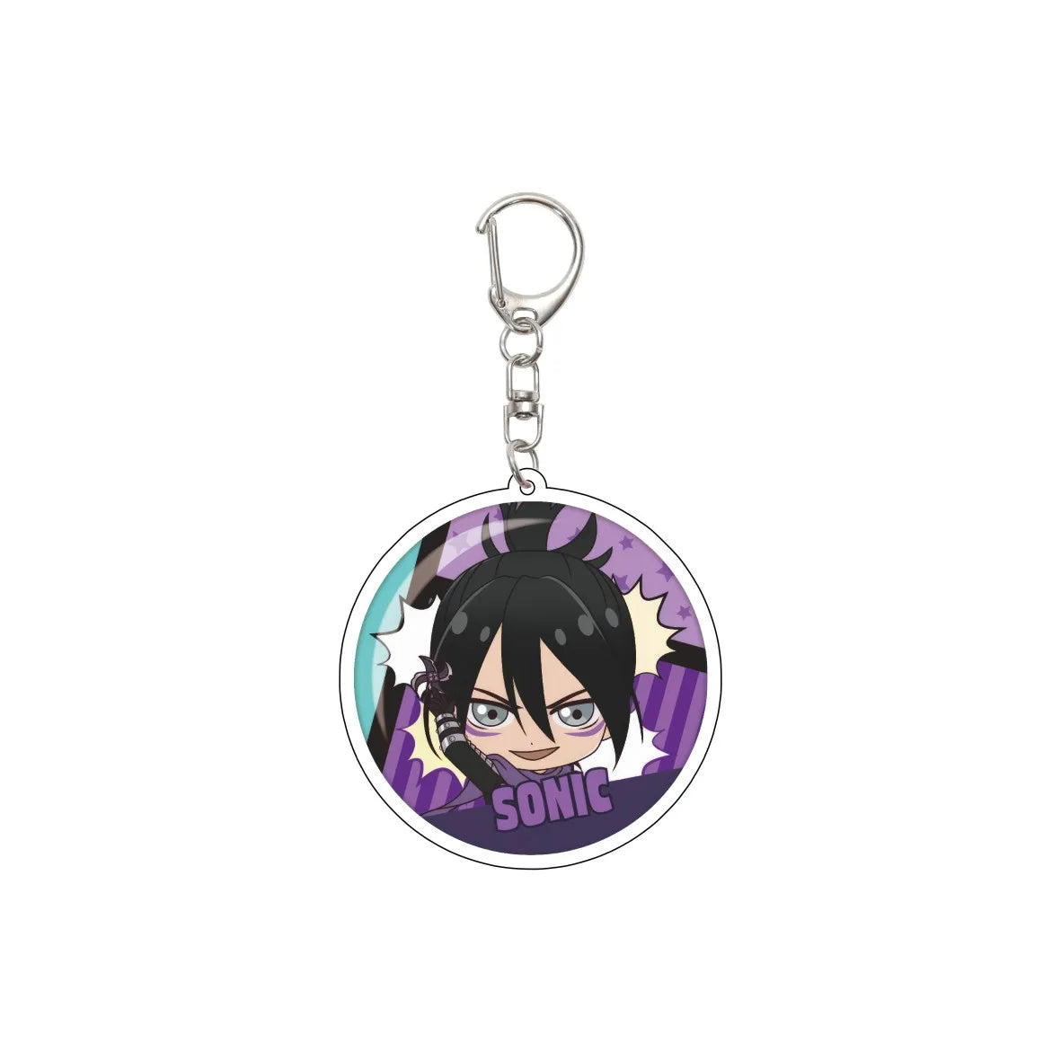 One Punch Man Saitama Keychain
