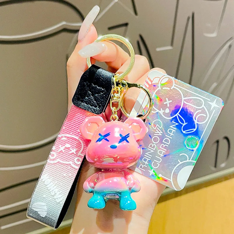 Bear Graffiti Acrylic Keychain