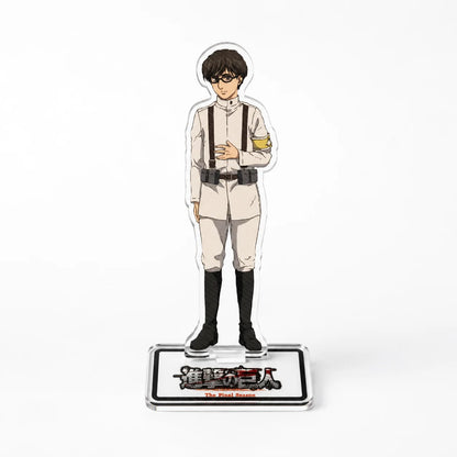 Attack On Titan Character Acrylic Stand Model Plate Anime Desktop Display Collectible Fan Gift Accessories Keychain Cartoon