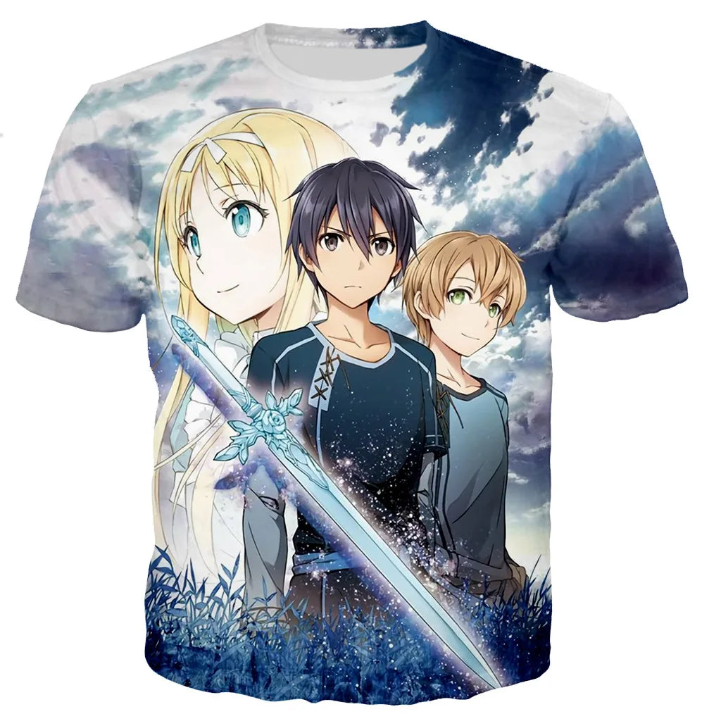 Sword Art Online Kirito Oversized T-Shirt