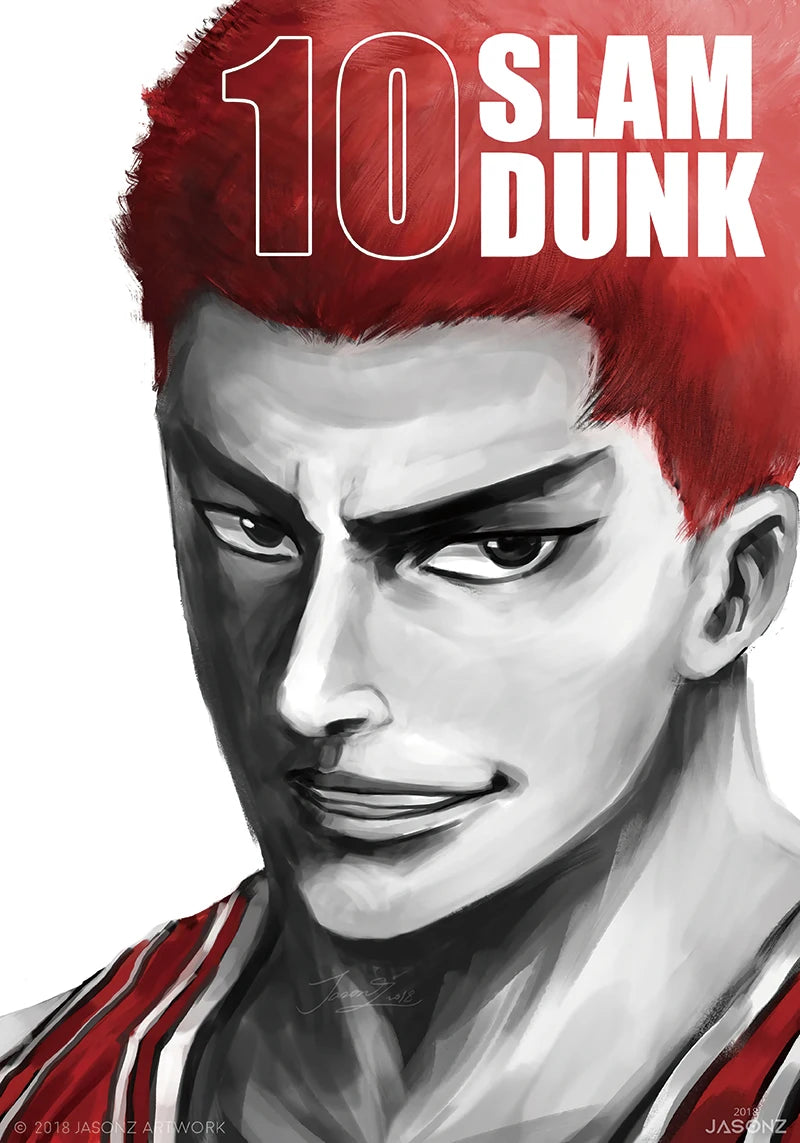 Slam Dunk Poster Canvas