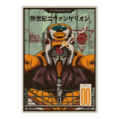 Neon Genesis Evangelion Shinji Canvas Print