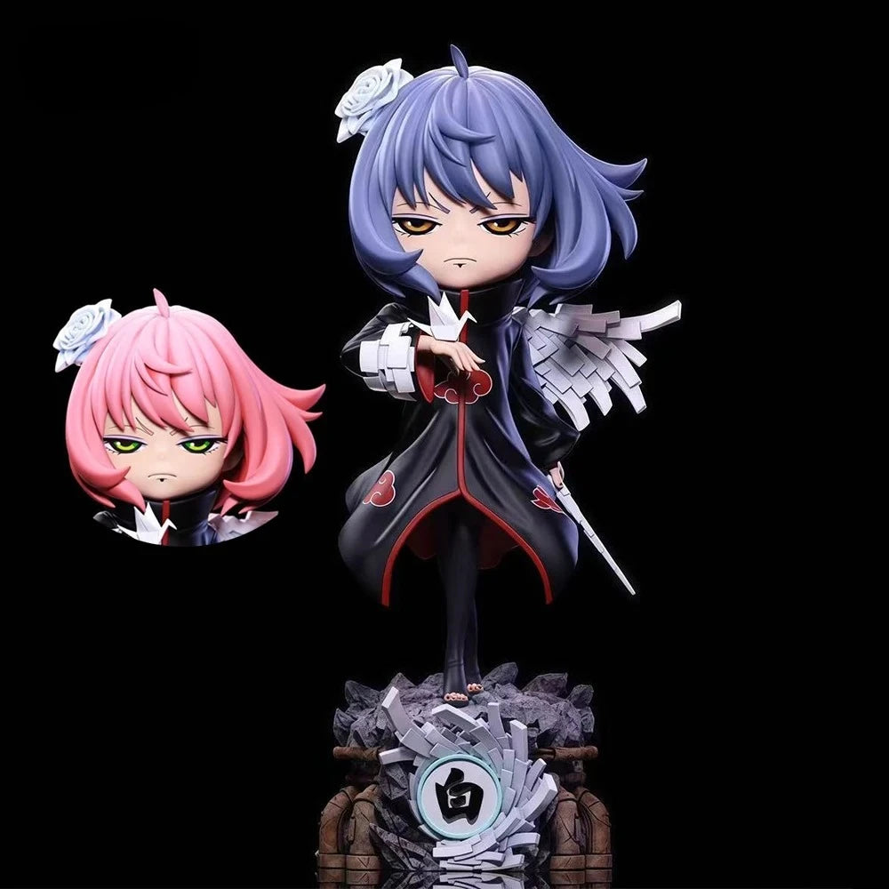 18.5cm/7.28in Anime Figure Anya Forger Cosplay Konan Action Figures Pvc Statue Collection Model Toys Gifts